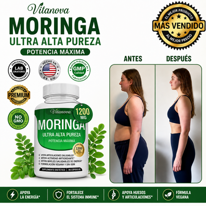 Vitanova® Moringa Cápsulas Máxima Pureza