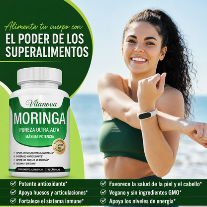 Vitanova® Moringa Cápsulas Máxima Pureza