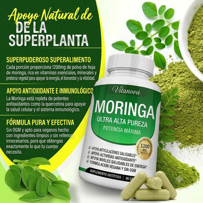 Vitanova® Moringa Cápsulas Máxima Pureza